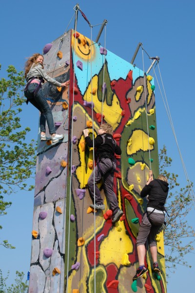 mobiele klimwand