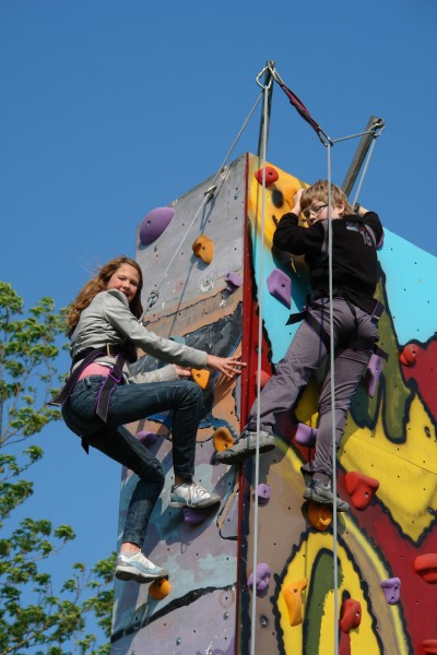 mobiele klimwand