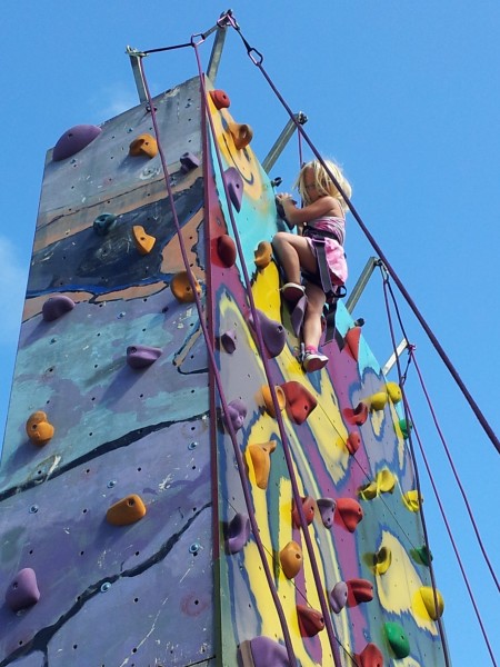 mobiele klimwand